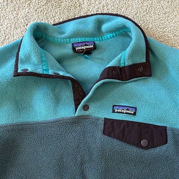 Patagonia Lightweight Synchilla Snap-T Conservation Alliance Fleece Sz Small - Picture 3 of 8